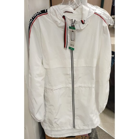 Tommy Hilfiger Ladies Windbreaker Rain Jacket Coat - Picture 5 of 11